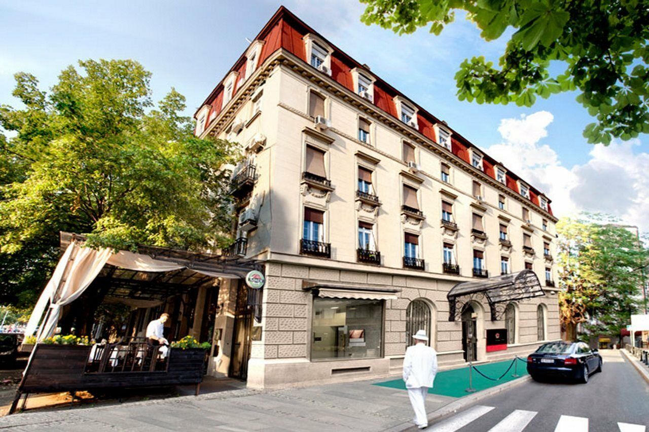 Hotel Manjez Centar Belgrado Exterior foto